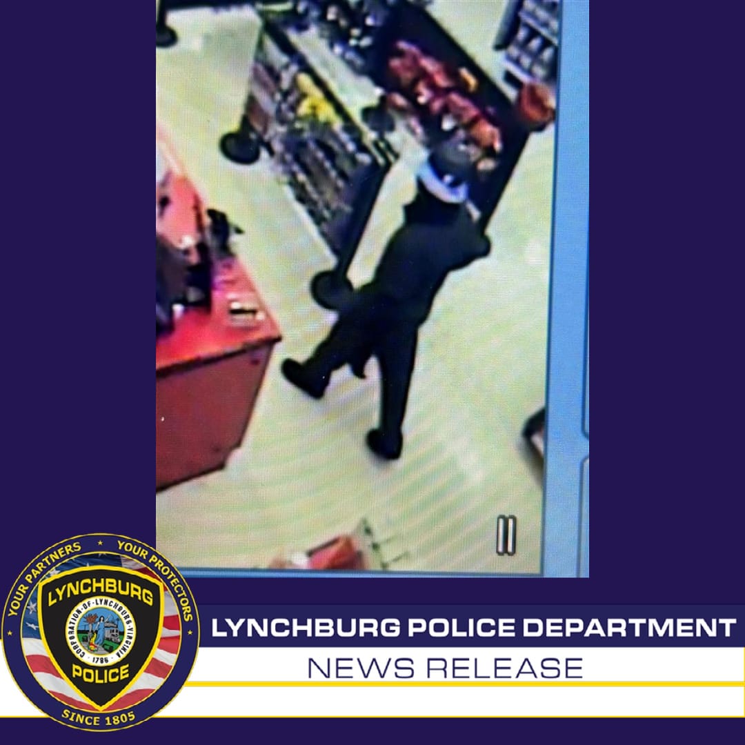 Suspect Sought In Armed Robbery At Autozone Lynchburg Police Department 